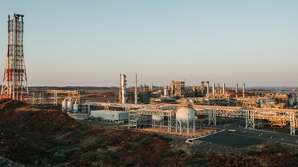 Pluto LNG plant, Western Australia